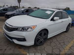 2017 Honda Accord Sport White vin: 1HGCR2F51HA054285