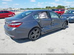 2017 Honda Accord Sport Gray vin: 1HGCR2F51HA060460