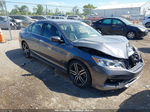 2017 Honda Accord Sport Gray vin: 1HGCR2F51HA106661