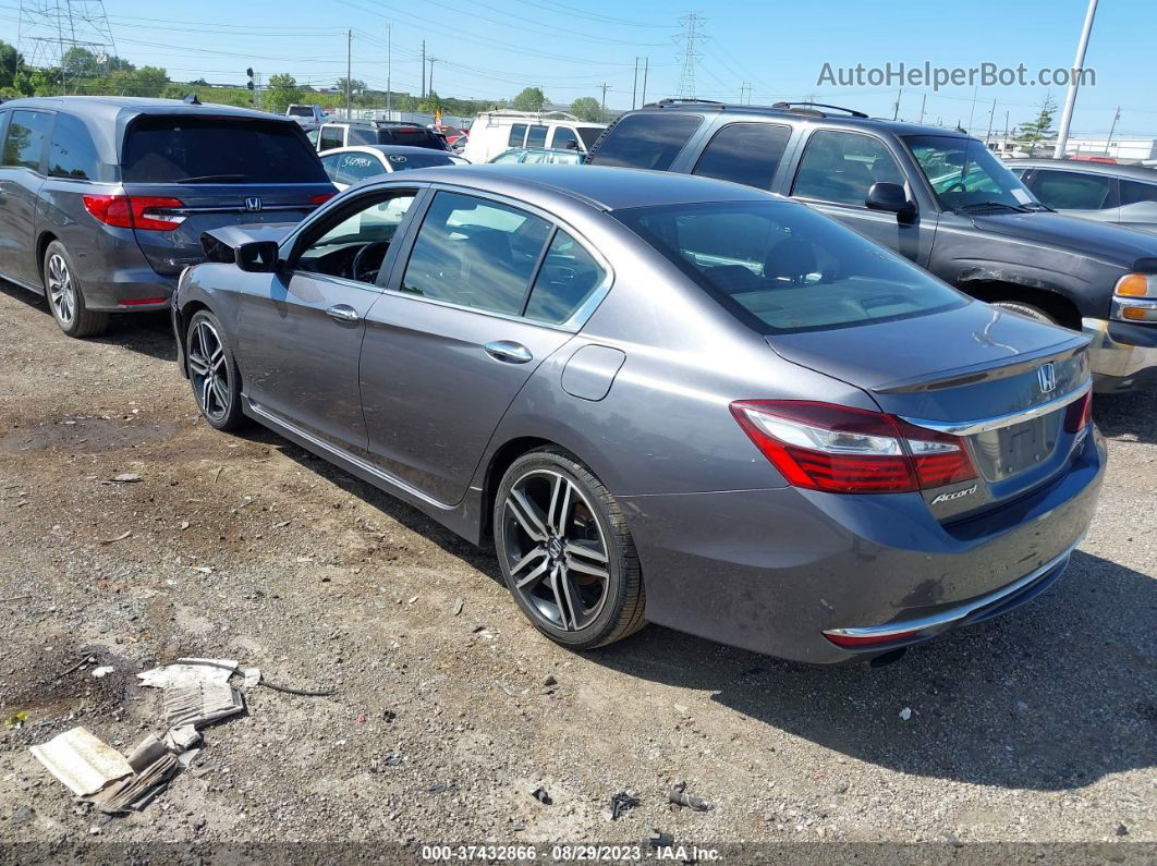 2017 Honda Accord Sport Gray vin: 1HGCR2F51HA106661