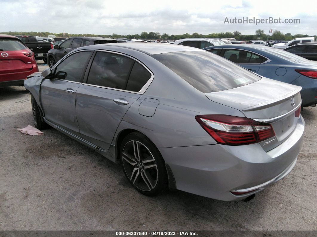 2017 Honda Accord Sedan Sport Silver vin: 1HGCR2F51HA264918