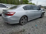 2017 Honda Accord Sport Silver vin: 1HGCR2F51HA301692