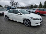 2014 Honda Accord Sport White vin: 1HGCR2F52EA033599