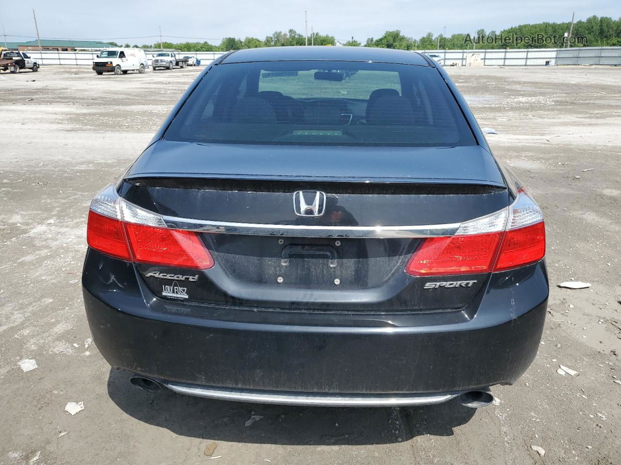 2014 Honda Accord Sport Black vin: 1HGCR2F52EA118524