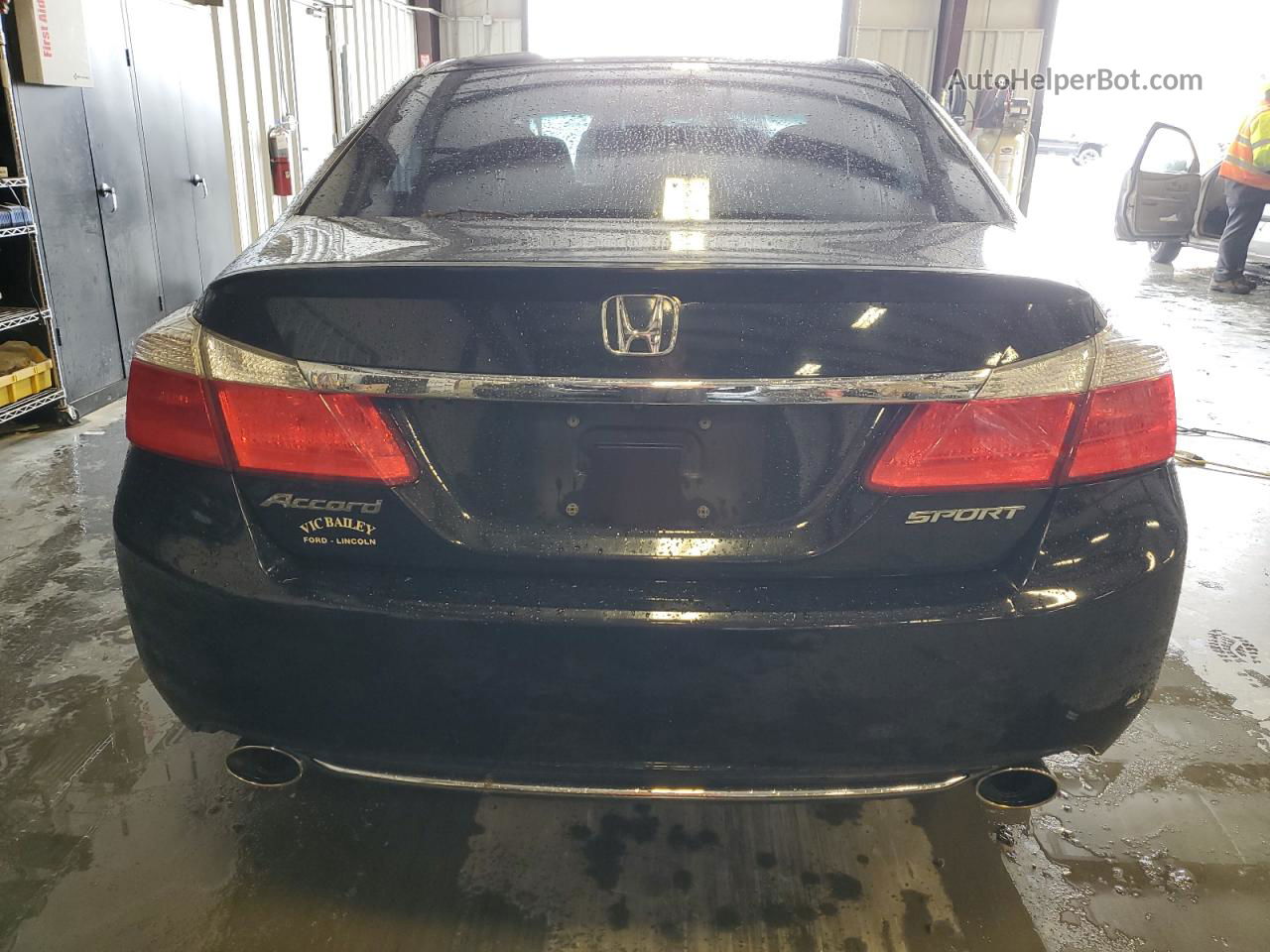 2014 Honda Accord Sport Black vin: 1HGCR2F52EA232782