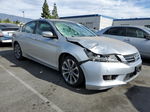 2014 Honda Accord Sport Silver vin: 1HGCR2F52EA235178