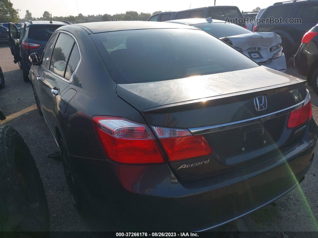 2015 Honda Accord Sport Gray vin: 1HGCR2F52FA052767