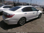 2015 Honda Accord Sport White vin: 1HGCR2F52FA071772