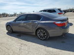 2015 Honda Accord Sport Gray vin: 1HGCR2F52FA090810