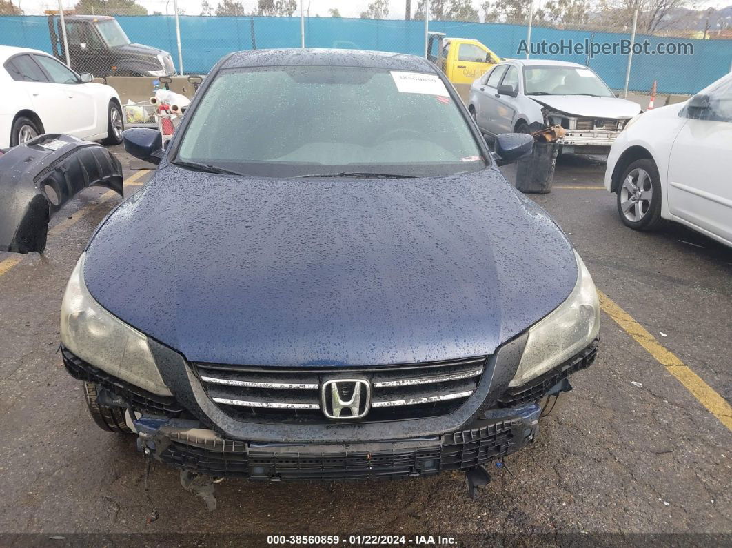 2015 Honda Accord Sport Blue vin: 1HGCR2F52FA227633