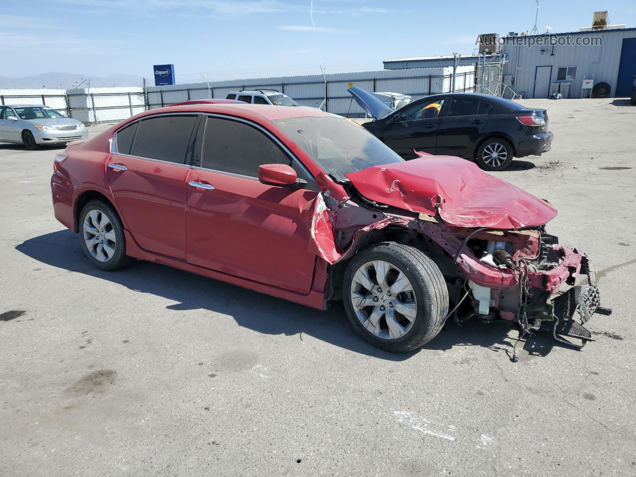 2016 Honda Accord Sport Red vin: 1HGCR2F52GA246667