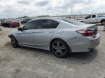 2017 Honda Accord Sport Silver vin: 1HGCR2F52HA046650