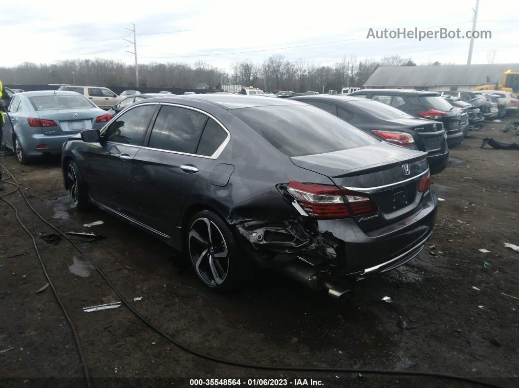 2017 Honda Accord Sport Gray vin: 1HGCR2F52HA176928