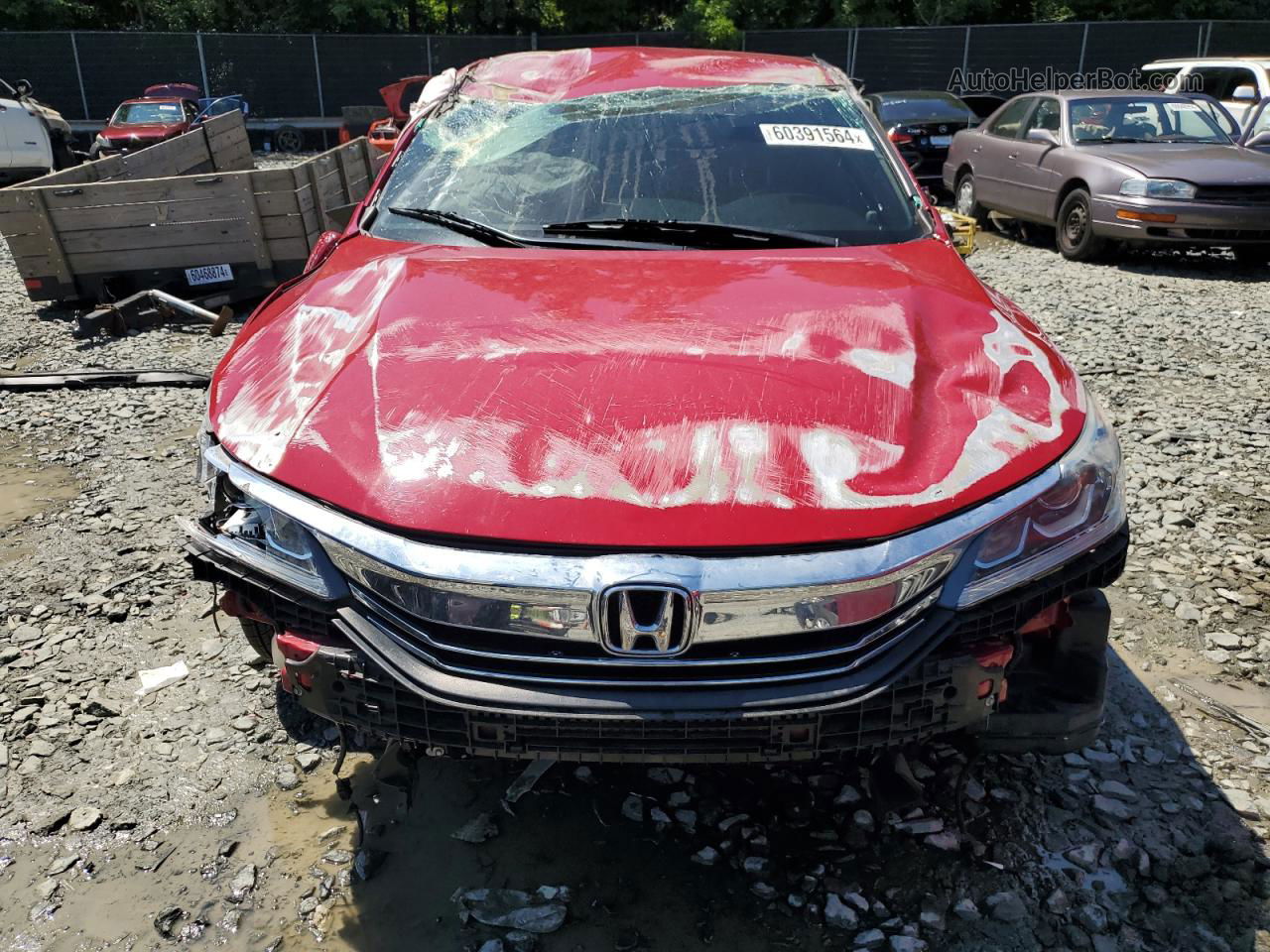 2017 Honda Accord Sport Red vin: 1HGCR2F52HA272820