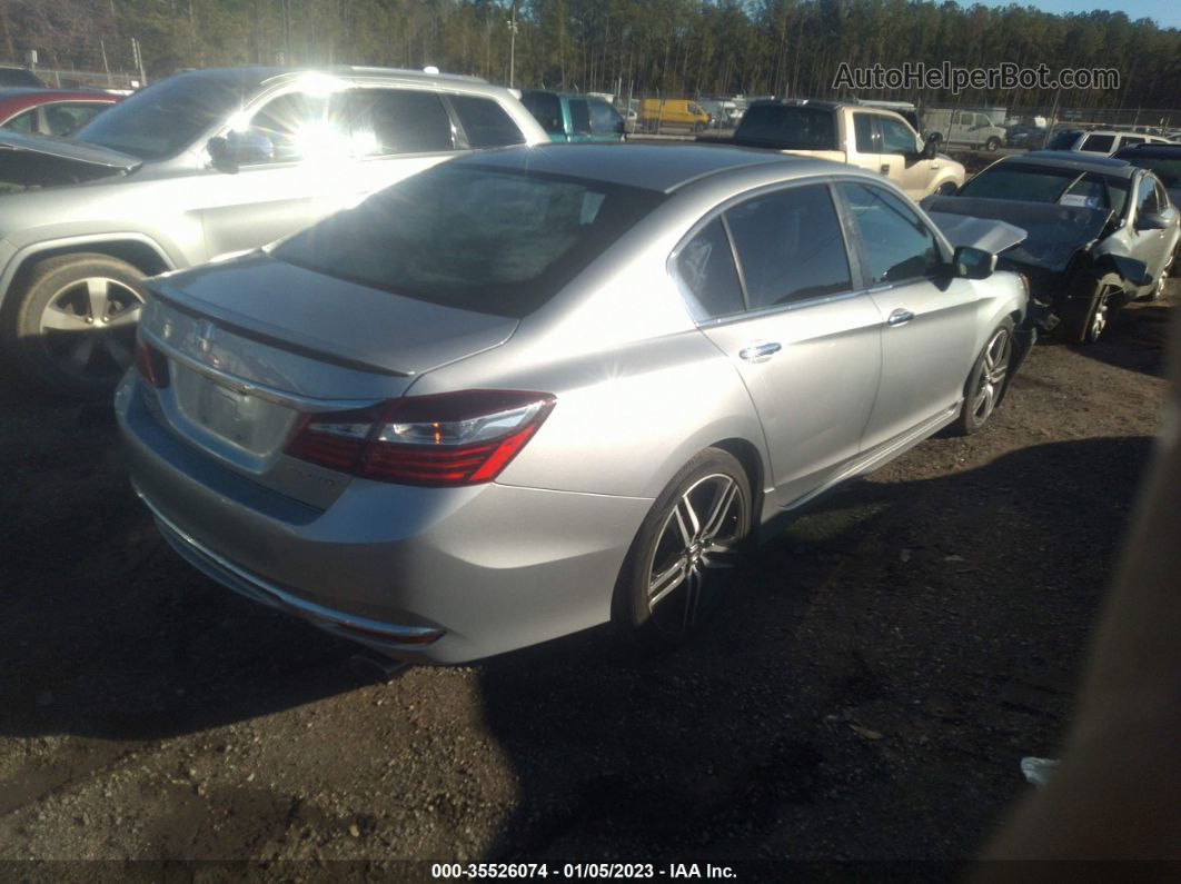 2017 Honda Accord Sedan Sport Серебряный vin: 1HGCR2F52HA277595