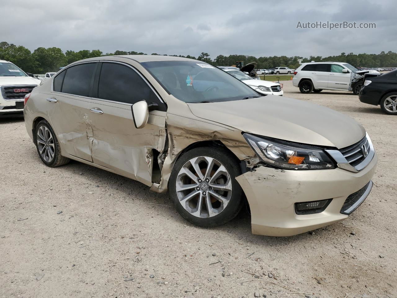 2014 Honda Accord Sport Gold vin: 1HGCR2F53EA027889