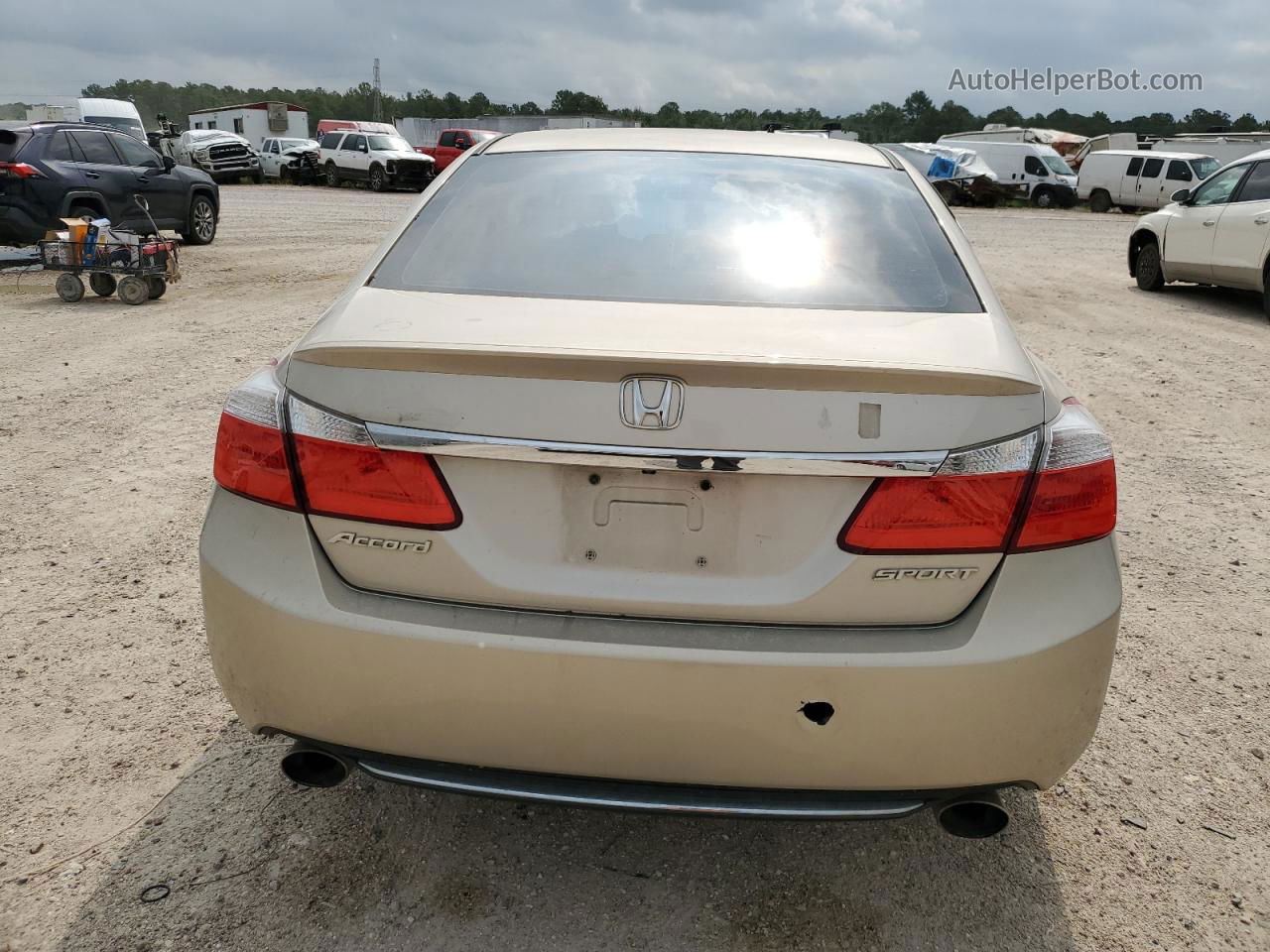 2014 Honda Accord Sport Gold vin: 1HGCR2F53EA027889