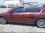 2014 Honda Accord Sport Burgundy vin: 1HGCR2F53EA062917