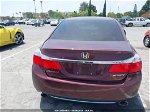 2014 Honda Accord Sport Burgundy vin: 1HGCR2F53EA062917