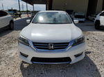 2014 Honda Accord Sport White vin: 1HGCR2F53EA253253