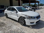 2014 Honda Accord Sport White vin: 1HGCR2F53EA253253