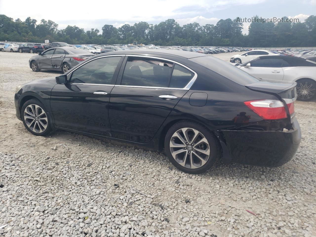 2014 Honda Accord Sport Black vin: 1HGCR2F53EA291856