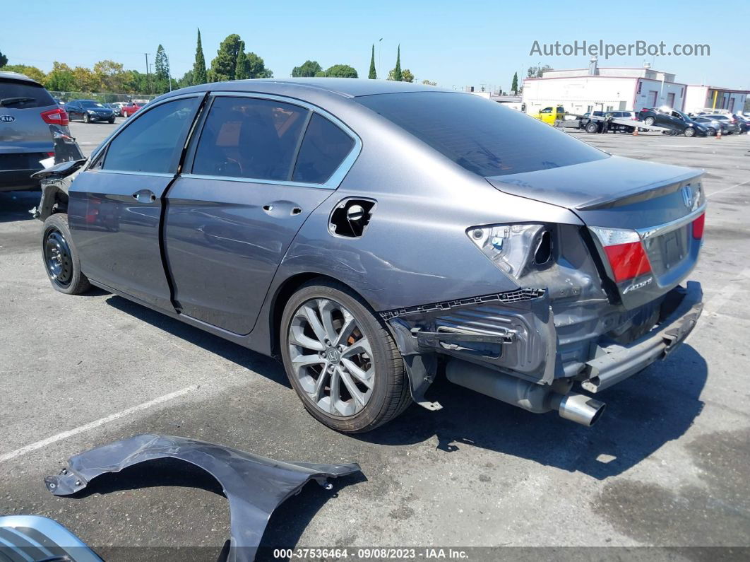 2015 Honda Accord Sedan Sport Gray vin: 1HGCR2F53FA267431