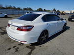 2016 Honda Accord Sport White vin: 1HGCR2F53GA100827