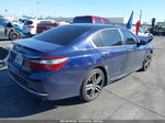 2016 Honda Accord Sport Blue vin: 1HGCR2F53GA139742