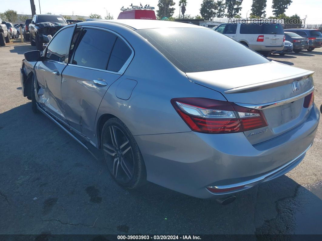 2016 Honda Accord Sport Silver vin: 1HGCR2F53GA173728