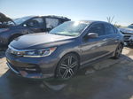 2016 Honda Accord Sport Серый vin: 1HGCR2F53GA174605