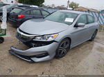 2017 Honda Accord Sport Silver vin: 1HGCR2F53HA062579