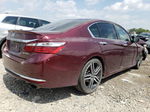 2017 Honda Accord Sport Burgundy vin: 1HGCR2F53HA133537