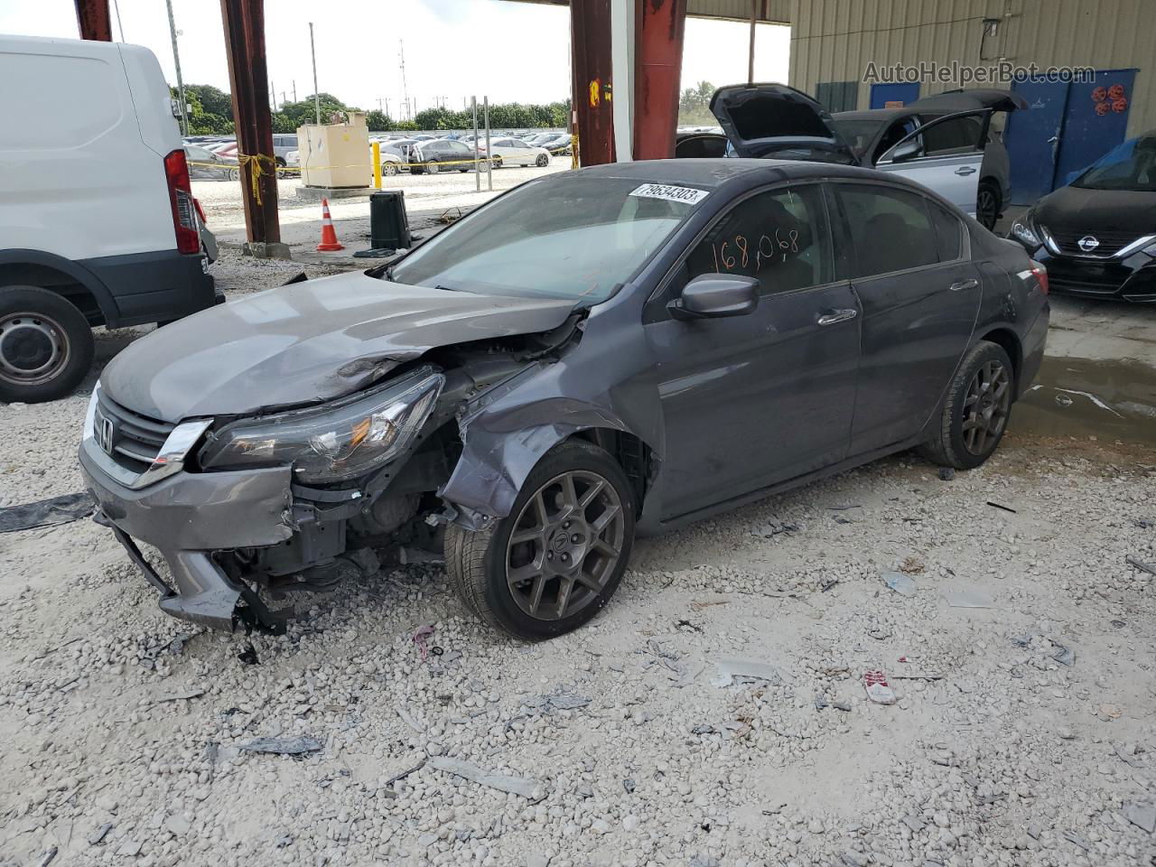 2014 Honda Accord Sport Charcoal vin: 1HGCR2F54EA015251