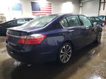 2014 Honda Accord Sport Синий vin: 1HGCR2F54EA018702