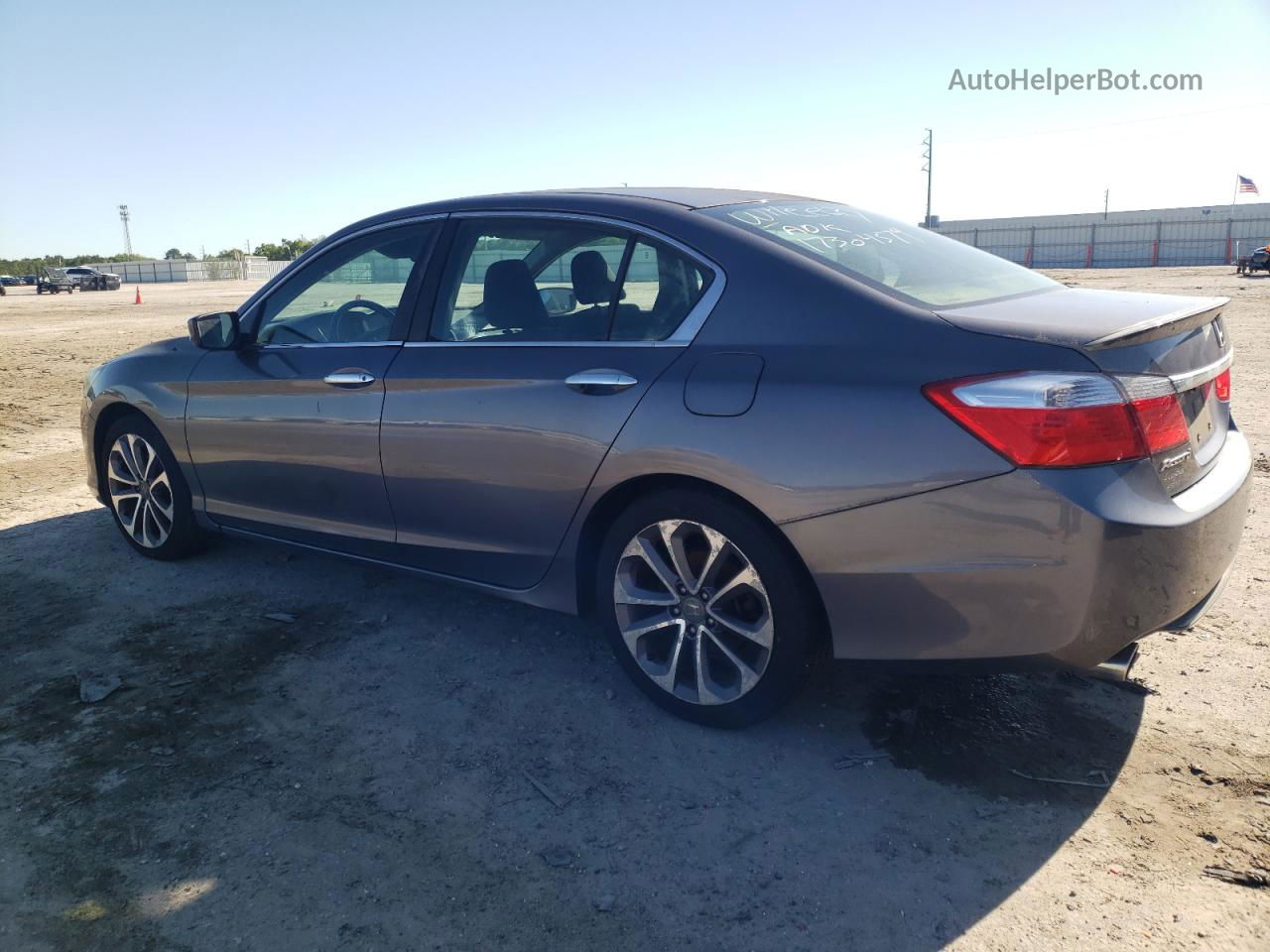 2014 Honda Accord Sport Gray vin: 1HGCR2F54EA100901