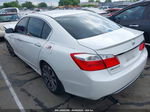 2014 Honda Accord Sport White vin: 1HGCR2F54EA123062