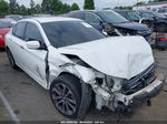 2014 Honda Accord Sport White vin: 1HGCR2F54EA123062