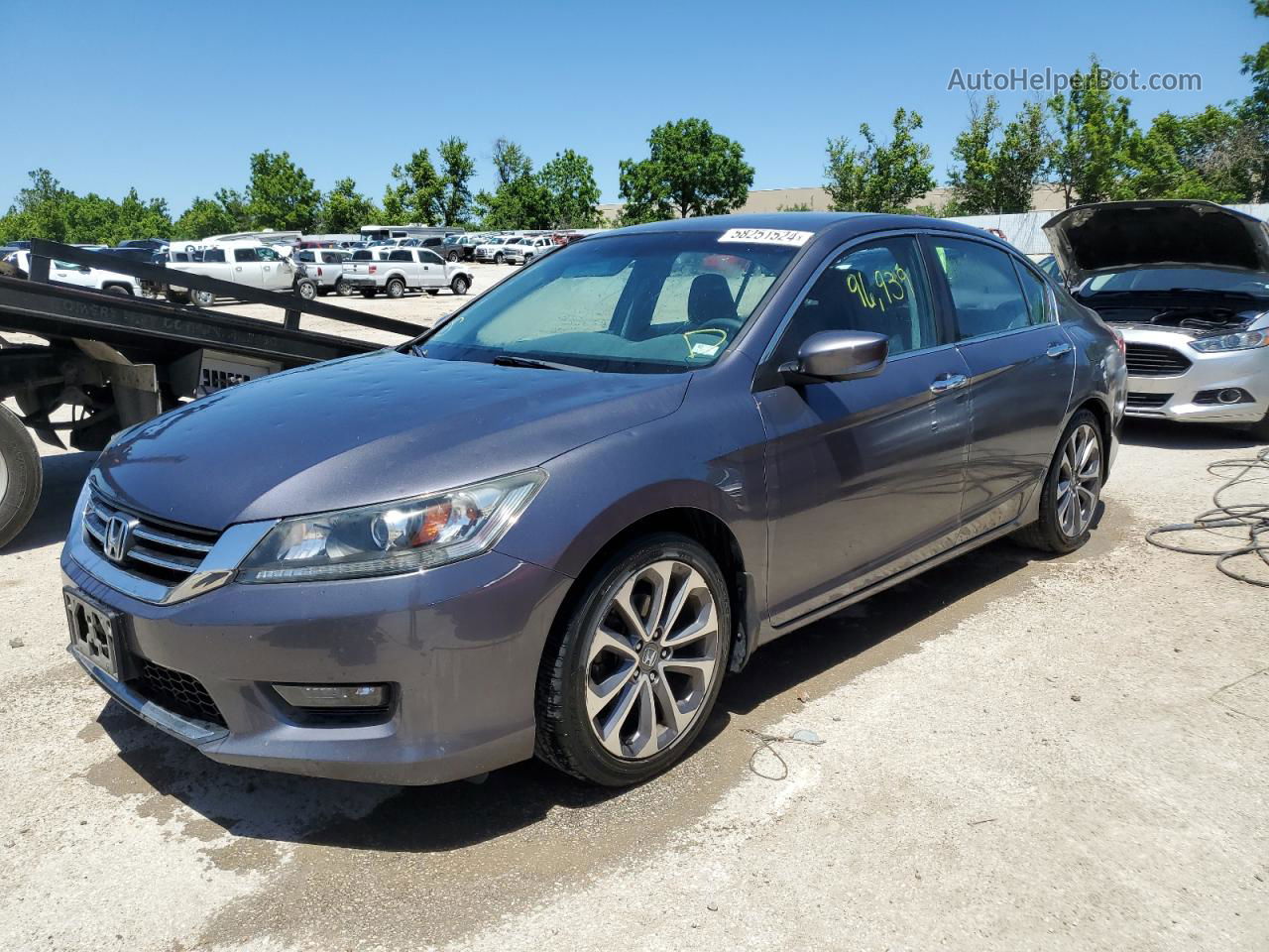 2014 Honda Accord Sport Charcoal vin: 1HGCR2F54EA206796