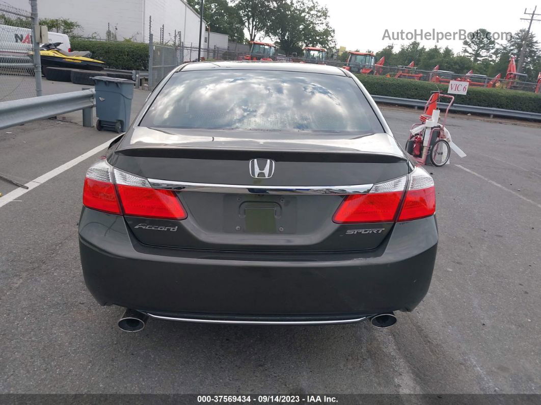 2015 Honda Accord Sedan Sport Серый vin: 1HGCR2F54FA023996