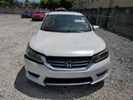 2015 Honda Accord Sport White vin: 1HGCR2F54FA109471