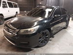 2015 Honda Accord Sedan Sport Black vin: 1HGCR2F54FA156726