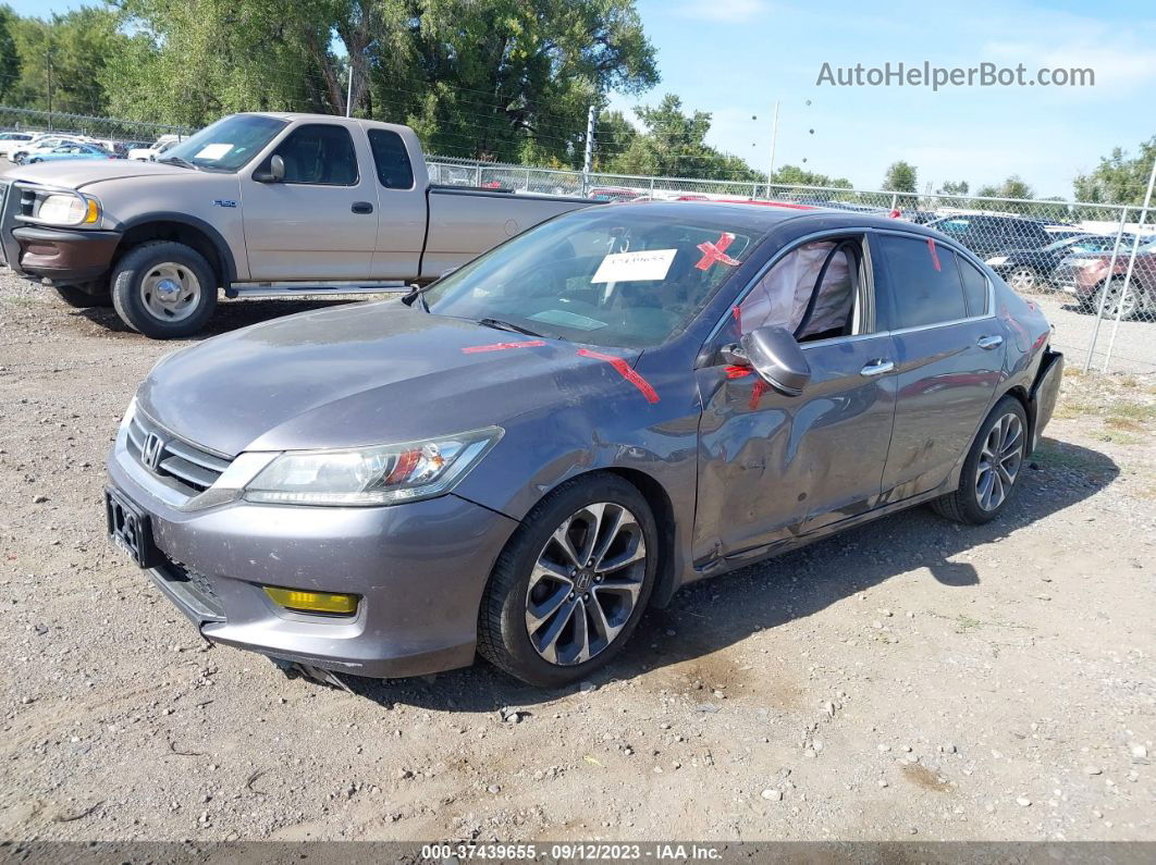 2015 Honda Accord Sport Black vin: 1HGCR2F54FA807823