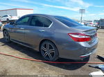 2017 Honda Accord Sport Серый vin: 1HGCR2F54HA013066