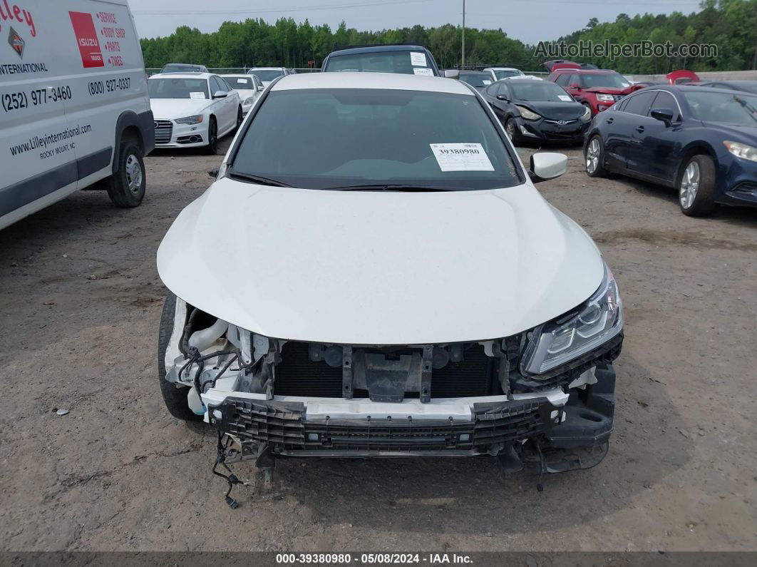 2017 Honda Accord Sport White vin: 1HGCR2F54HA051879