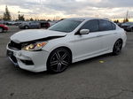 2017 Honda Accord Sport Белый vin: 1HGCR2F54HA148015