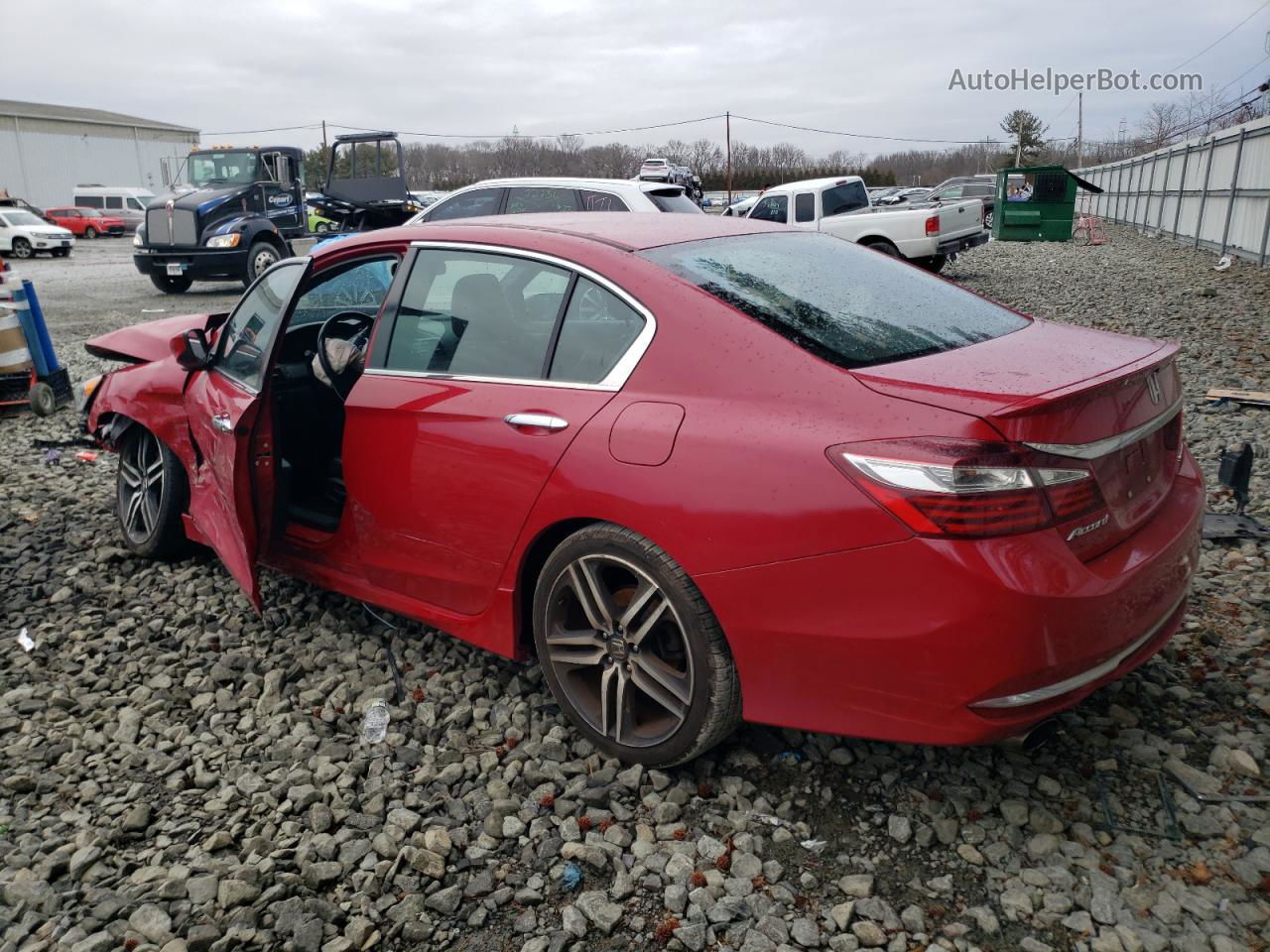 2017 Honda Accord Sport Red vin: 1HGCR2F54HA272687