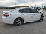 2017 Honda Accord Sport White vin: 1HGCR2F54HA289845