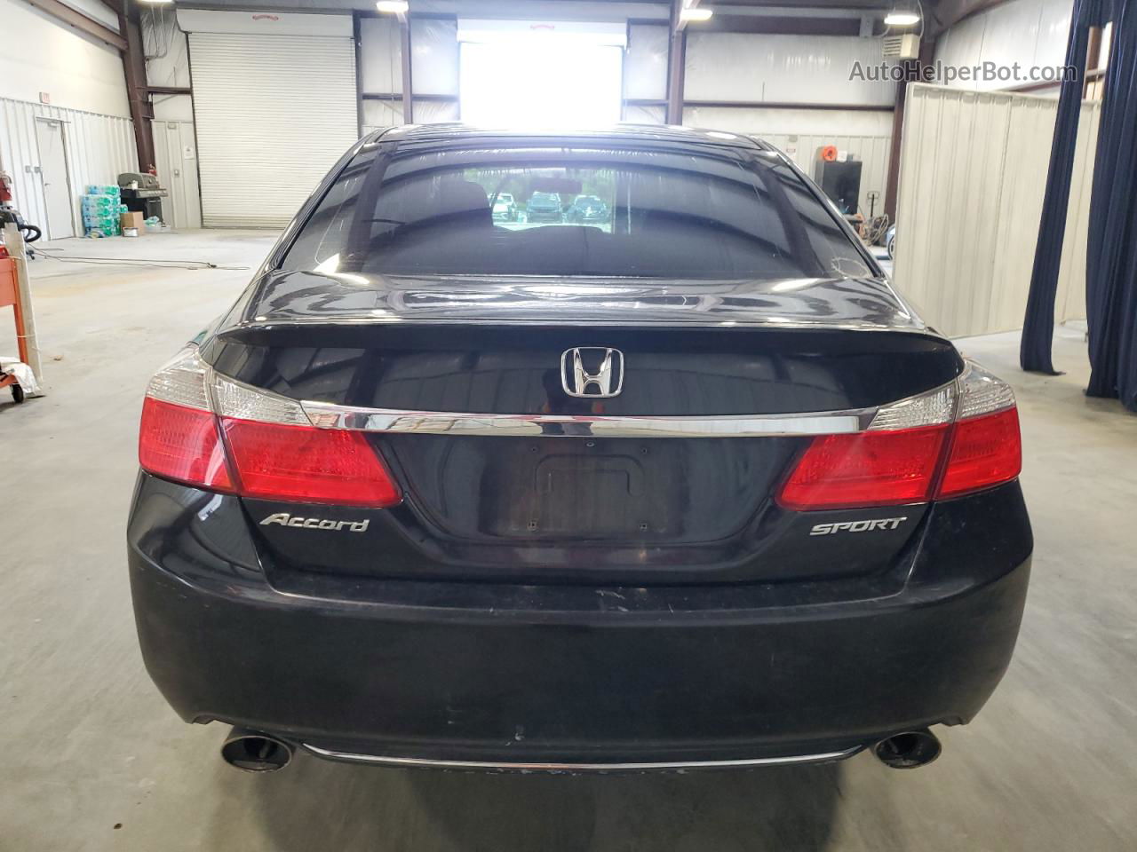 2014 Honda Accord Sport Black vin: 1HGCR2F55EA031748