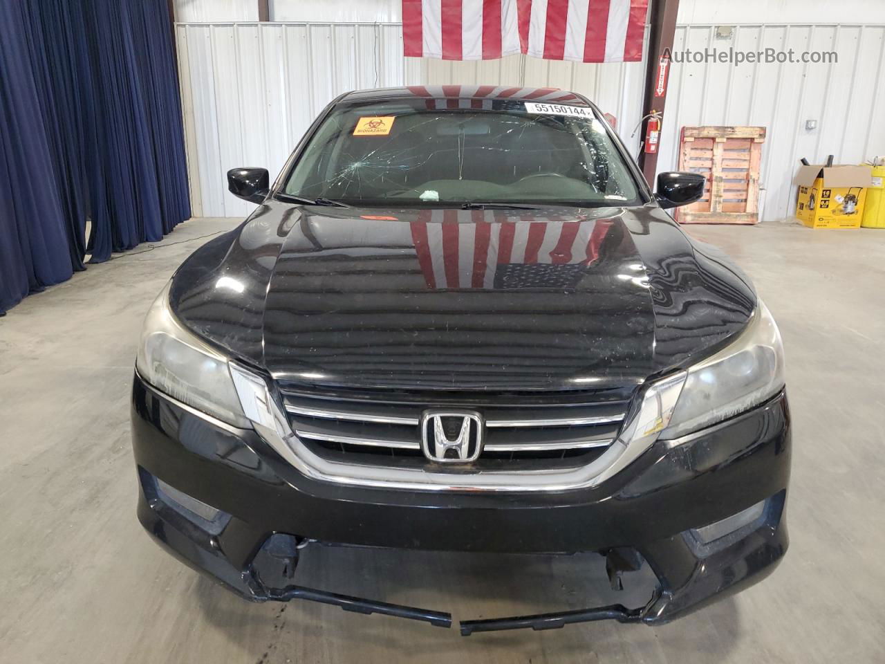 2014 Honda Accord Sport Black vin: 1HGCR2F55EA031748